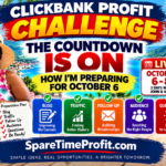ClickBank Profit Challenge Update #8: The Countdown Is On — How I’m Preparing for October 6