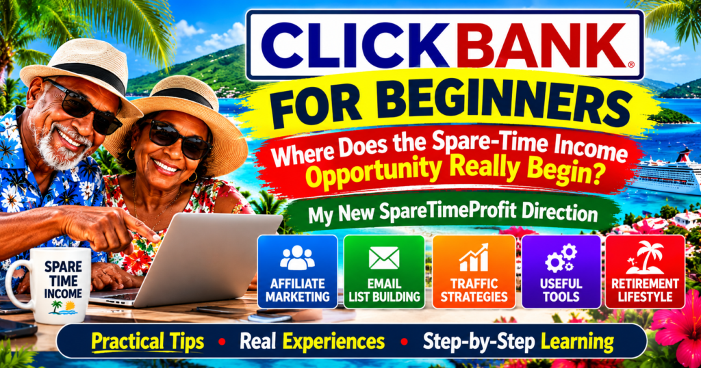 ClickBank Profit Challenge Update #9: Where Does the Spare-Time Income Opportunity Really Begin?